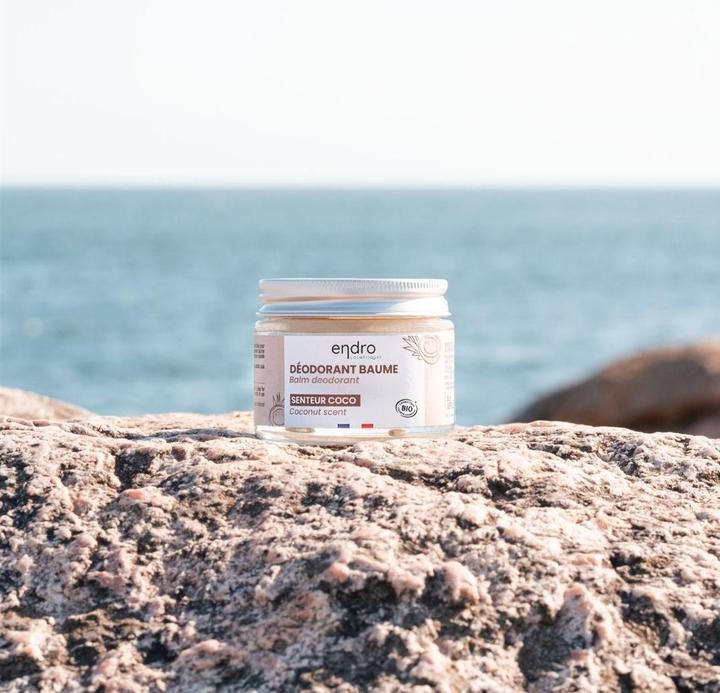 Actual product image Endro Cosmétiques Deodorant natürlich Kokosnuss inklusive Spachtel 50 ml (Crème, 50 ml)