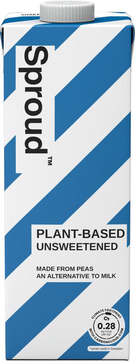 Immagine prodotto Sproud Ungesüsstes Getränk auf Erbsenbasis (6 x 100 cl)