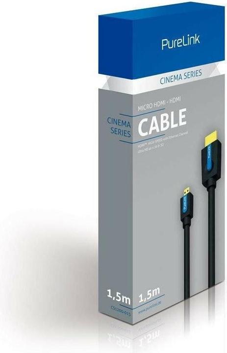 Produktbild Purelink micro HDMI (Typ D) — HDMI (Typ A) (1.50 m)