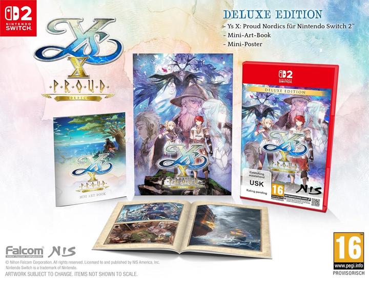 Actual product image NIS Ys X (10): Prooud Nordics NSW2 Deluxe Ed. SSK (Switch 2)