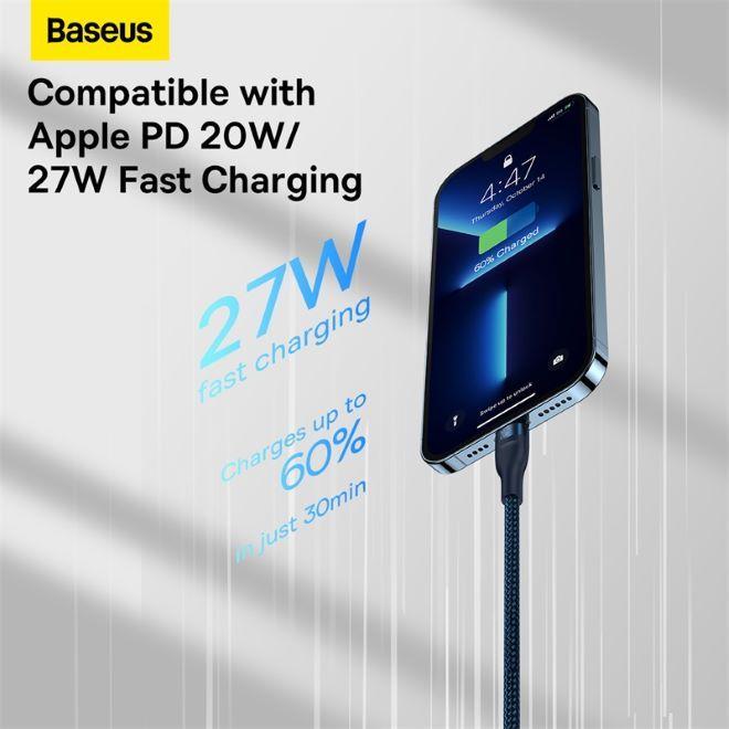 Productafbeelding Baseus Flash serie II" C type USB (1.50 m, USB 3.2 Gen 1)