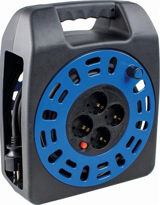 Bachmann Reel cable box 4x protective contact AC230V, 20 m (20 m, 1.50 mm²)