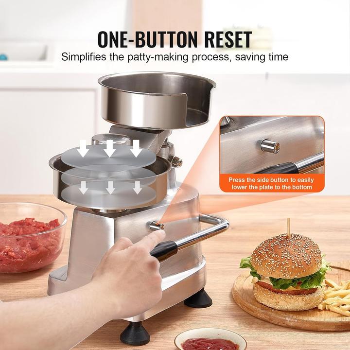 Actual product image Vevor Fabbricatore di Polpette di Hamburger