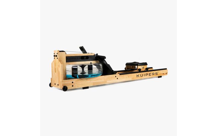 Actual product image Kuipers Fitness Rudergerät Aqua Rower Helle Eiche, Bremssystem