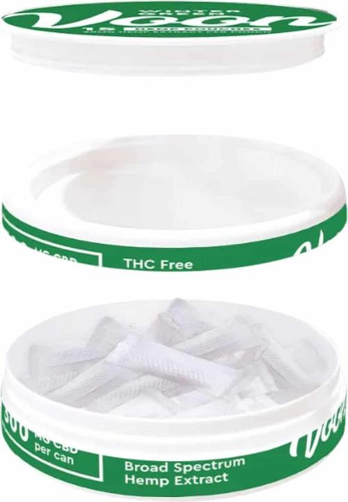 Actual product image Genuine Swiss Voon Wintergreen 300mg (CBD snus, 22000 mg)