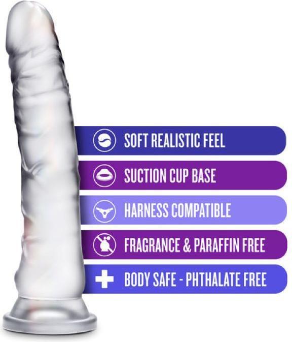 Produktbild Blush B Yours Diamond Glisten Dildo 22 cm Transparent