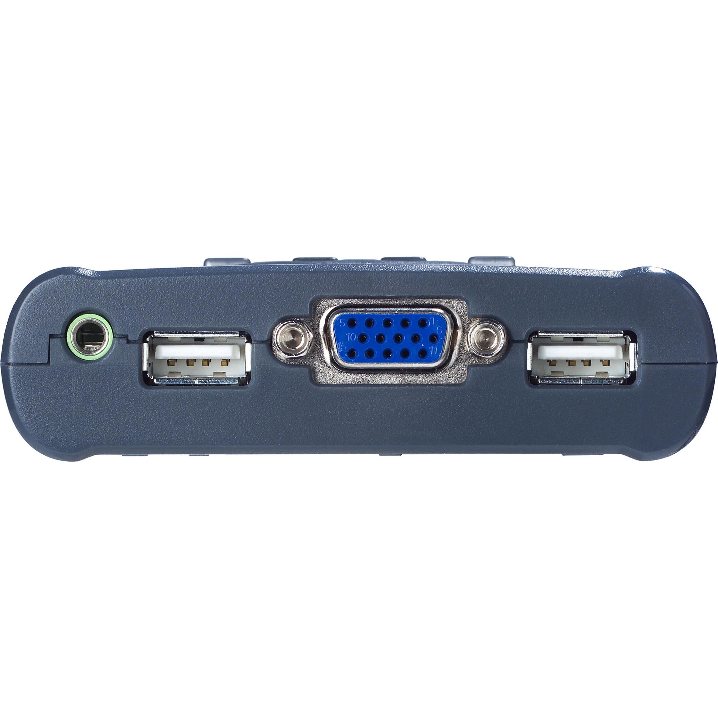 Thumbnail - Aten Cs64us, KVM Switch, Blau