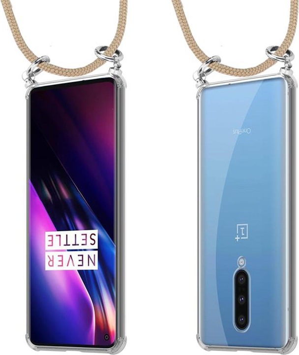 Produktbild Cadorabo TPU Handy Kette SILBER Cover