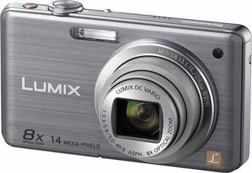 Panasonic Lumix FS33EG-S, 14MP, zoom 8x, vidéo HD, argenté (1/2,3'')