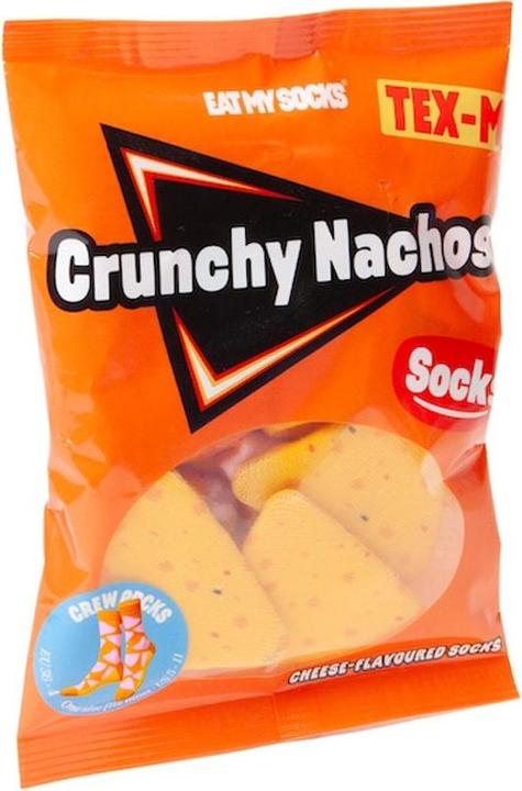 Produktbild Eat My Socks Crunchy Nachos, Orange - Socken (38 - 41)
