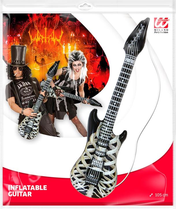 Produktbild Widmann Aufblasbare Skelett Gitarre