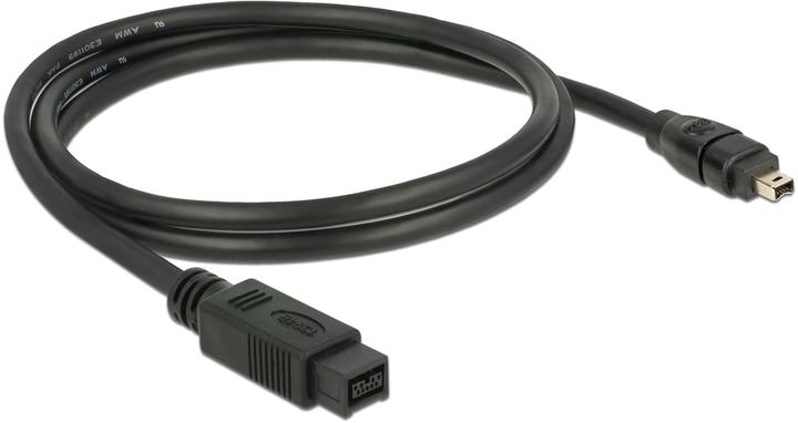 Actual product image Delock Cable FireWire IEEE 1394B 9Pol/4Pol, 1Meter (1 m, FireWire)