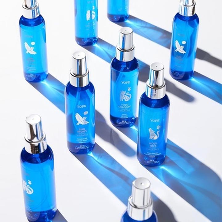 Produktbild Yope Mood Fragrance Sun Atoms Body Mist Mandarine. Cedar Wood & Vanilla 150Ml (150 ml)