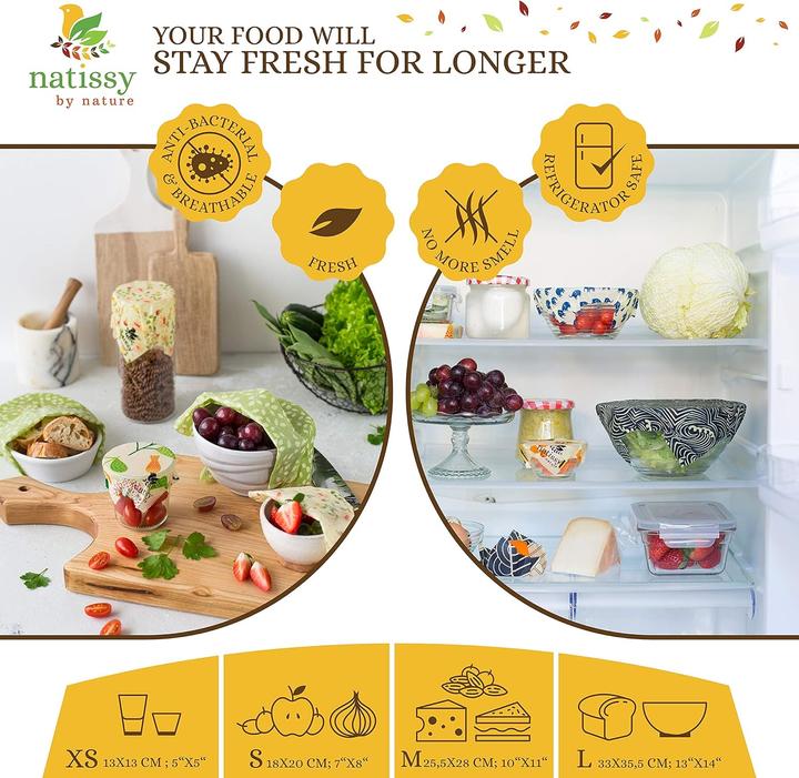 Actual product image Natissy Wax paper