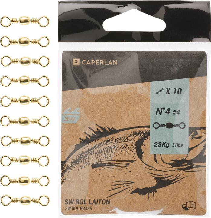 Image du produit Caperlan Emerillon laiton 10 pcs.