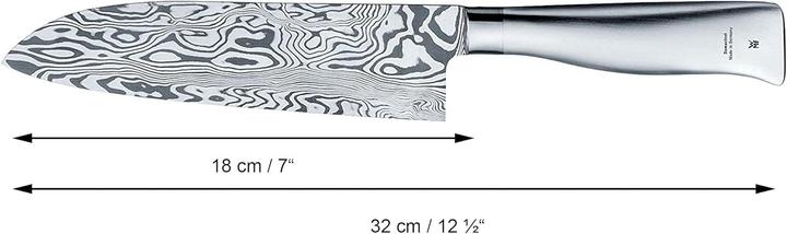 Produktbild WMF Santokumesser GRAND GOURMET Silberfarben (18 cm)