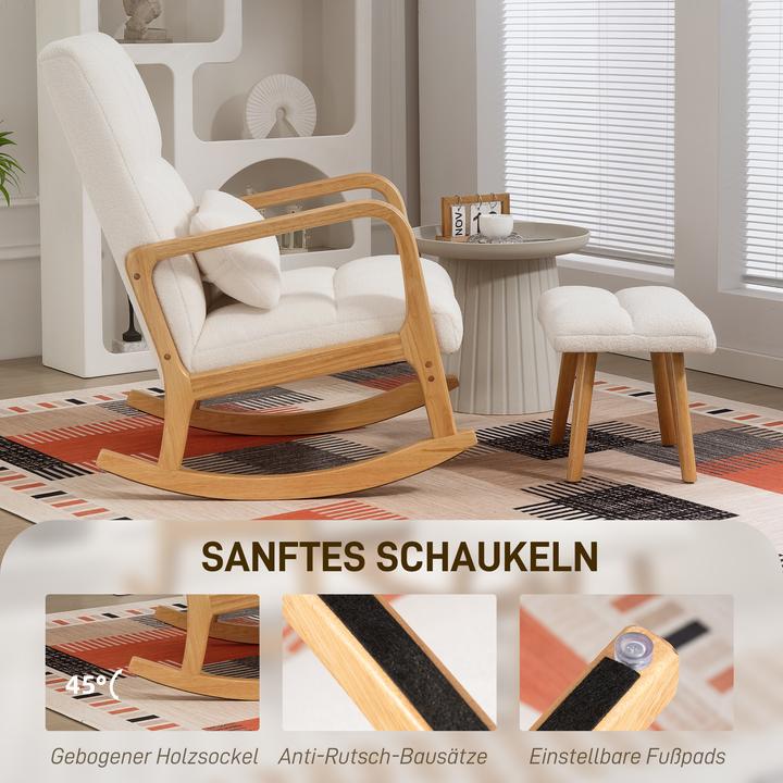 Produktbild Homcom Schaukelstuhl
