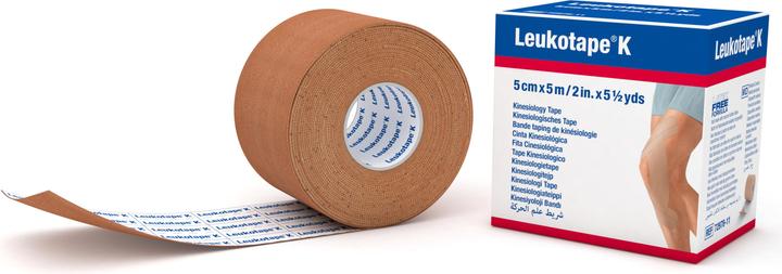 Produktbild BSN K Pflasterbinde 5mx5cm hautfarbig (5 m)