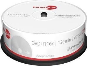 Primeon DVD+R 4.7GB 25er Spindel (25x)