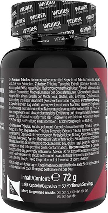 Produktbild Weider Premium Tribulus (1 Stück, Kapseln, 111 g)