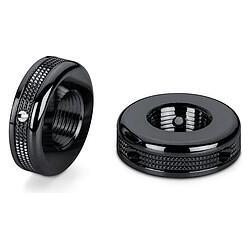 Schaller S-Lock Wheels black chrome (2), Zubehör Instrumente, Schwarz