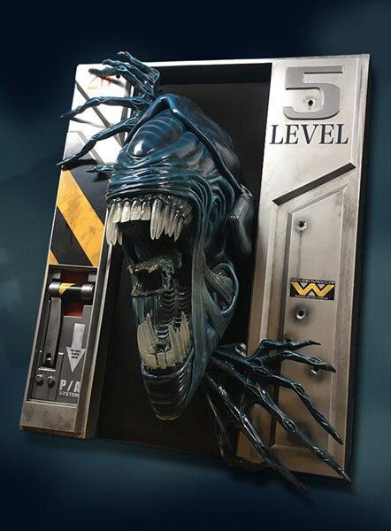 Image du produit Hollywood Collectibles Group Aliens sculpture murale 1/2 Alien Queen 51 x 41 x 25 cm