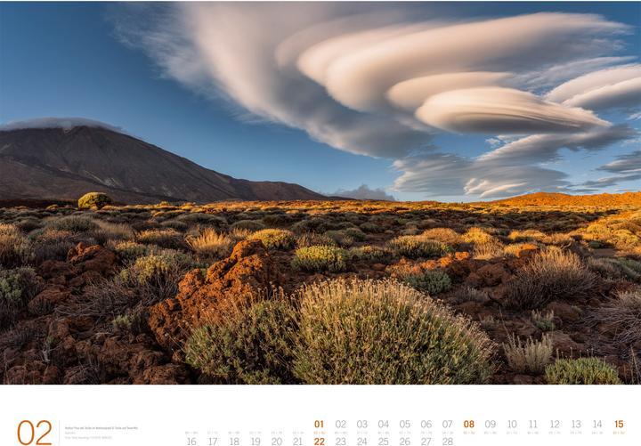 Image du produit Planet Earth - Gallery Kalender 2026 (66 x 50 cm, Couverture rigide, Allemand, Anglais)