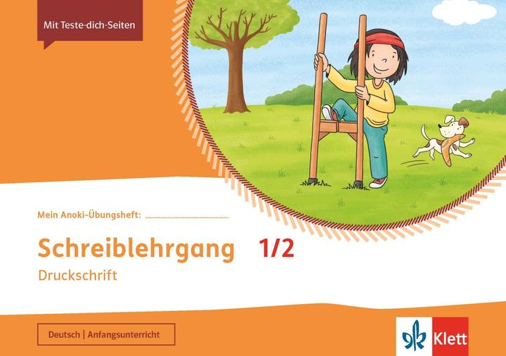 Produktbild Mein Anoki-Übungsheft. Schreiblehrgang Druckschrift 1/2. Übungsheft Klasse 1/2 (Deutsch, 2022)
