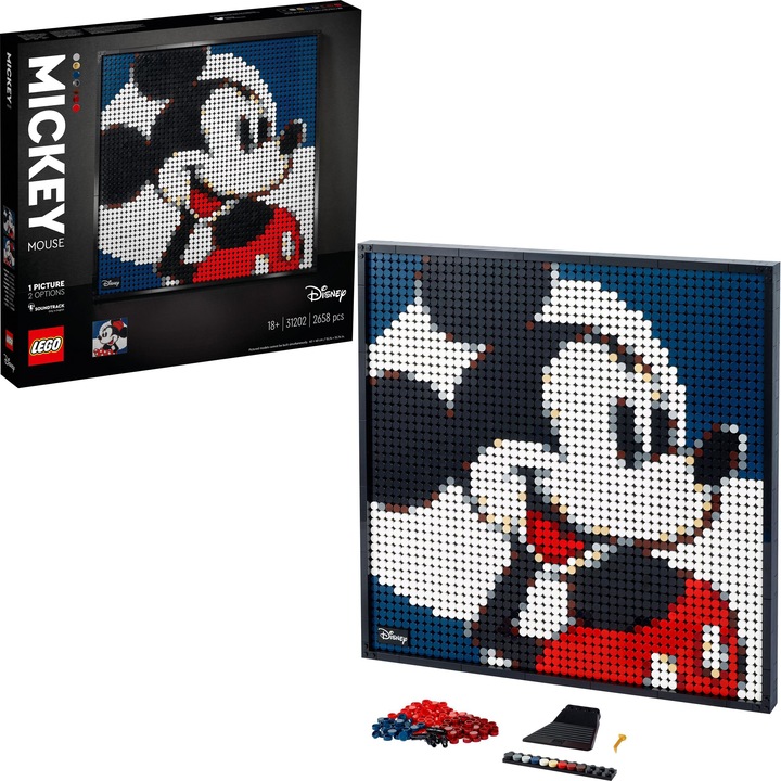 Immagine prodotto LEGO Topolino della Disney (31202, LEGO Art, LEGO DC)