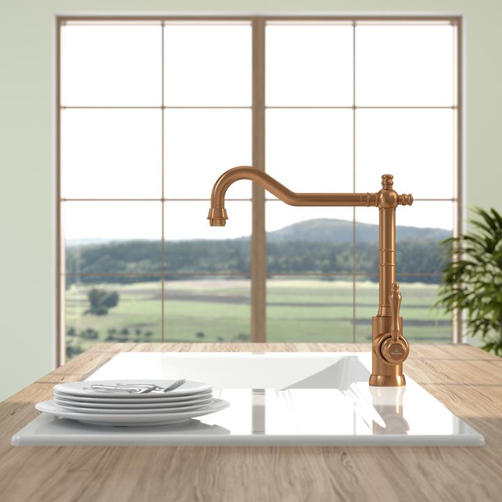 Actual product image Villeroy & Boch Avia 2.0 kitchen tap, stainless steel