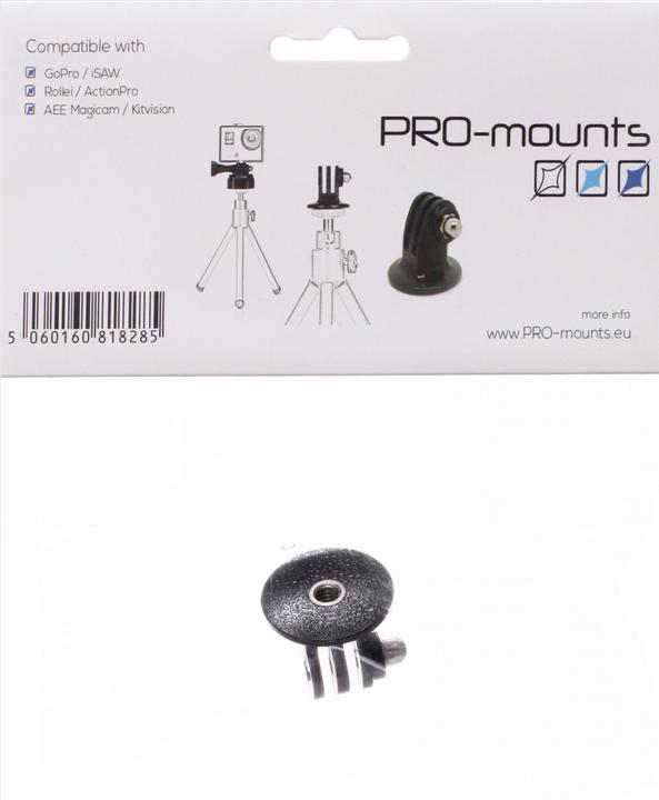 Actual product image PRO-mounts Tripod Mount for GoPro