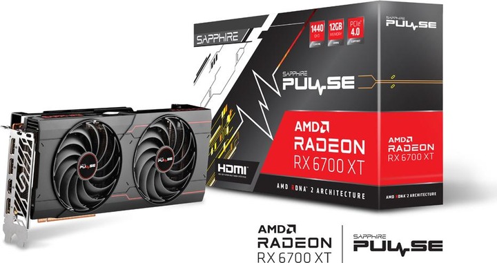 Immagine prodotto Sapphire Radeon RX 6700 XT Pulse (12 GB)