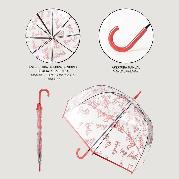 Actual product image Barbie Umbrella