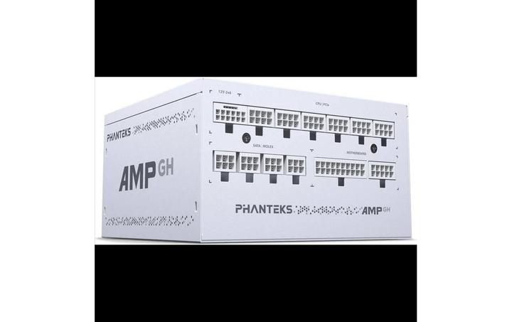 Productafbeelding Phanteks AMP GH 1000W 80 PLUS Platinum voeding, PCIe 5.1, ATX 3.1 - 1000 Watt, wit (1000 W)