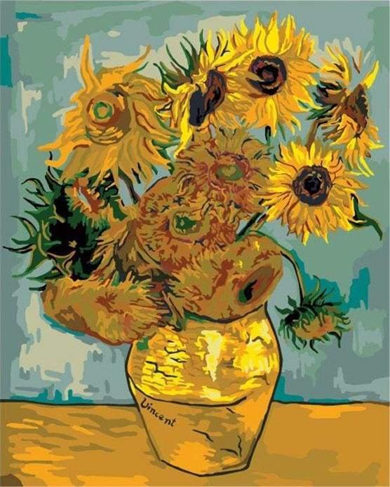 Immagine prodotto Figured'Art Dipingere con i Numeri - Van Gogh Girasoli
