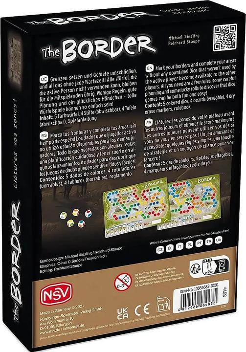 Actual product image NSV The Border (German, 2 - 4 Players)