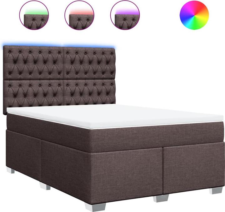 Produktbild vidaXL Boxspringbett (140 x 190 cm)