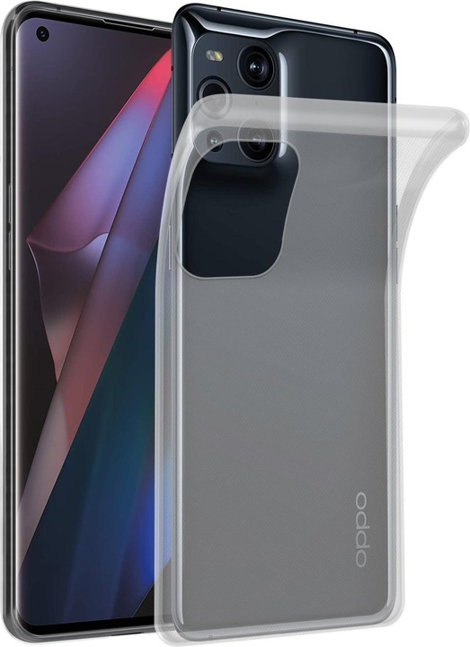 Productafbeelding Cadorabo TPU Ultra Slanke AIR Cover (Oppo Find X3 Pro)