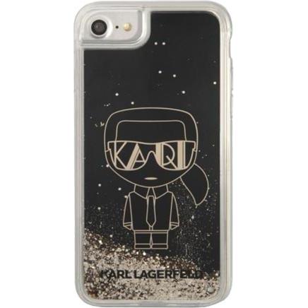 Thumbnail - Karl Lagerfeld Liquid Glitter Gatsby Case (Apple iPhone 7), Smartphone Hülle, Schwarz