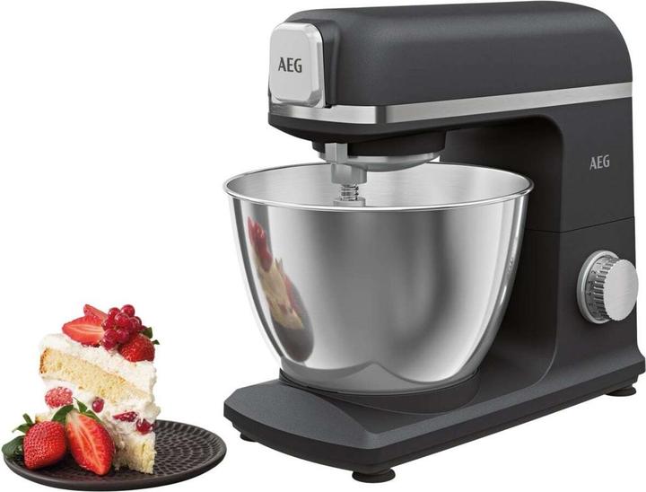 Immagine prodotto AEG KM5-1-4BPT, 5 l, Zwart, Parel, 1,2 m, Roestvrijstaal, Metaal, 1200 W (1200 W, 5 l)