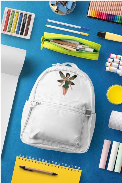Produktbild Bügelbilder Schul & Freizeitsrucksack-Set Comic fee angel Mila (15 l)