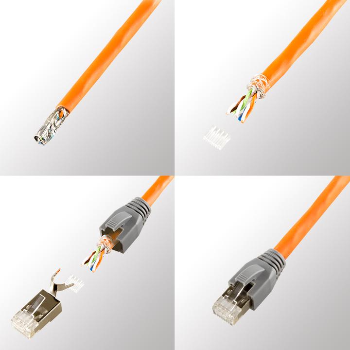 Actual product image LogiLink MP0033 (Network cable plug)