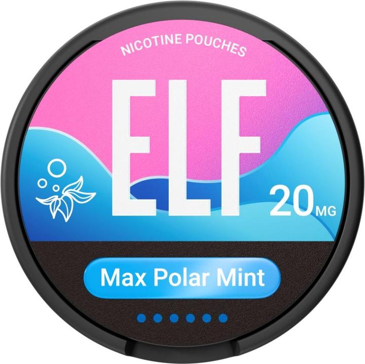 Image du produit Elfbar ELF Snus Max Polar Mint 20mg (Pochettes de nicotine, 20 mg)
