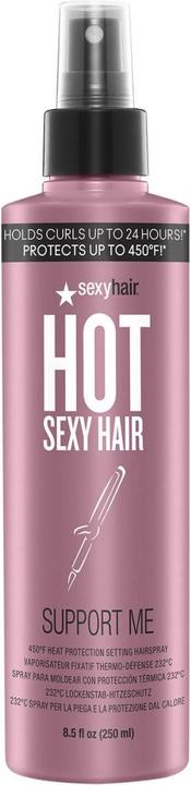 Sexy Hair Hot - Support Me 450°F Heat Protecting Setting Hairspray (250 ml)