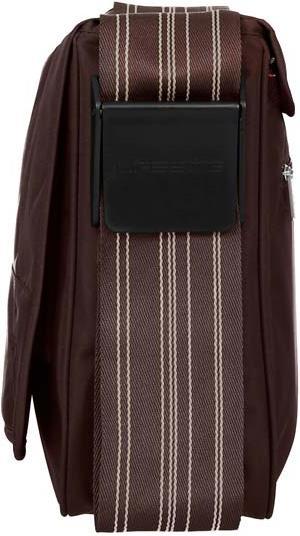 Produktbild Lässig Wickeltasche Messenger Bag Patchwork choco