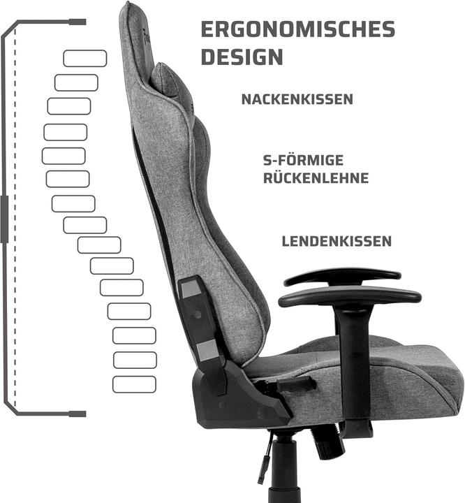 Actual product image Ebuy24 Gaming Chair Paracon Brawler
