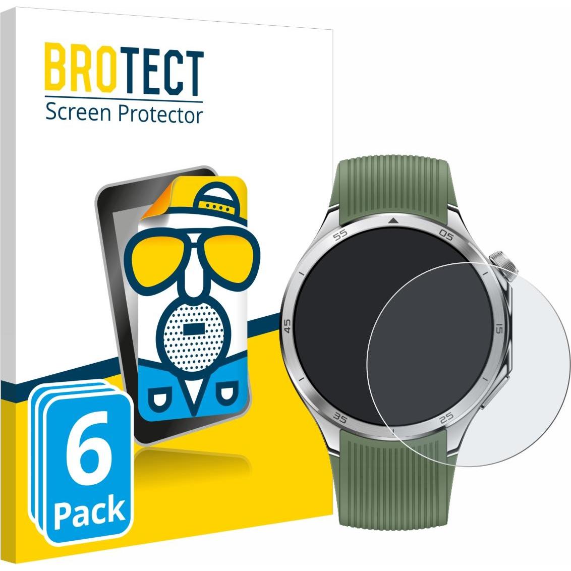 BROTECT Pellicola Opaca, Pellicola protettiva per smartwatch, Grigio