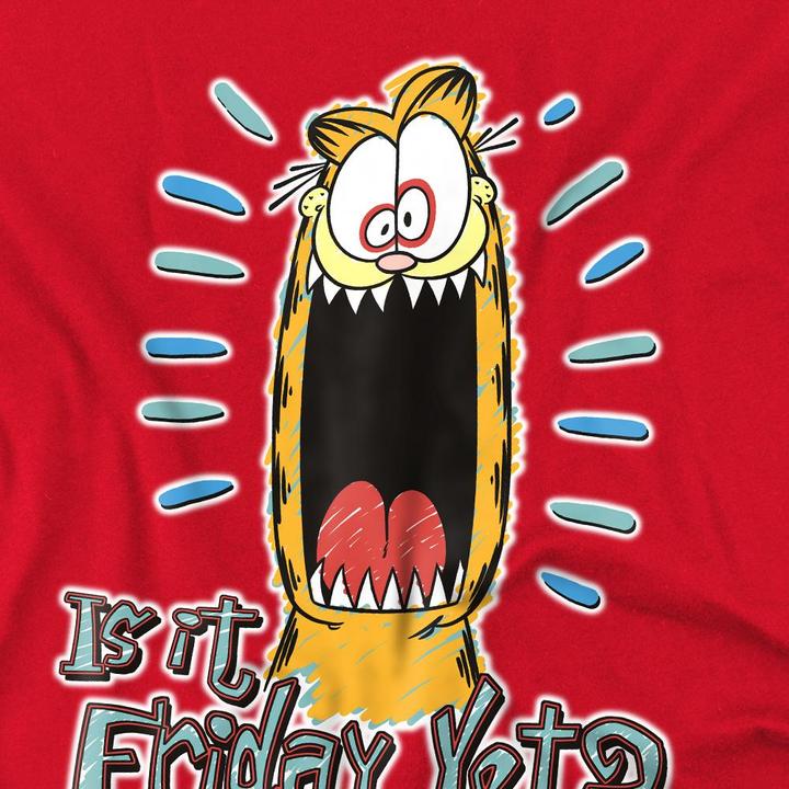 Immagine prodotto Garfield Friday Maglietta Uomo (XXL)