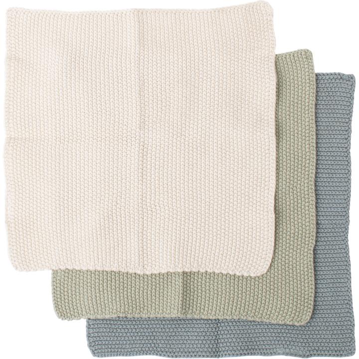 Actual product image Ladelle Eco Knitted dishcloth (27 x 27 cm)