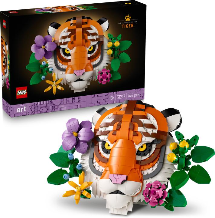 Immagine prodotto LEGO Fauna Collection - Tiger (31217, LEGO Art)